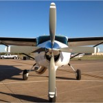4-blade steel hub propeller with T10891 aluminum blades currently certified up to 950hp