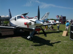 Daher-Socata TBM 900 with 5-blade prop