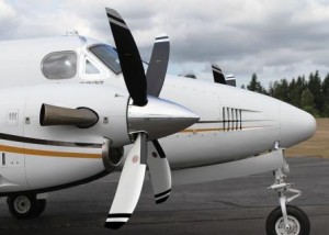 King Air B200 with Hartzell Props