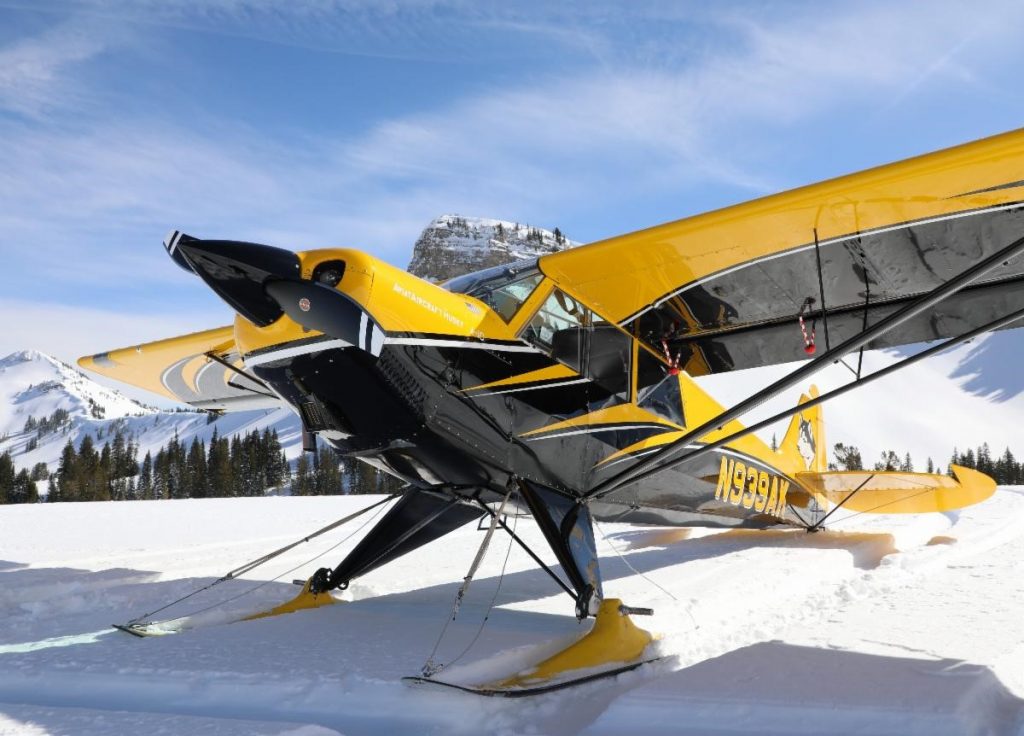 Aviat Husky with Hartzell Trailblazer composite prop.