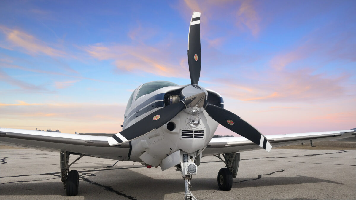 Beechcraft Bonanza with Navigator Propeller