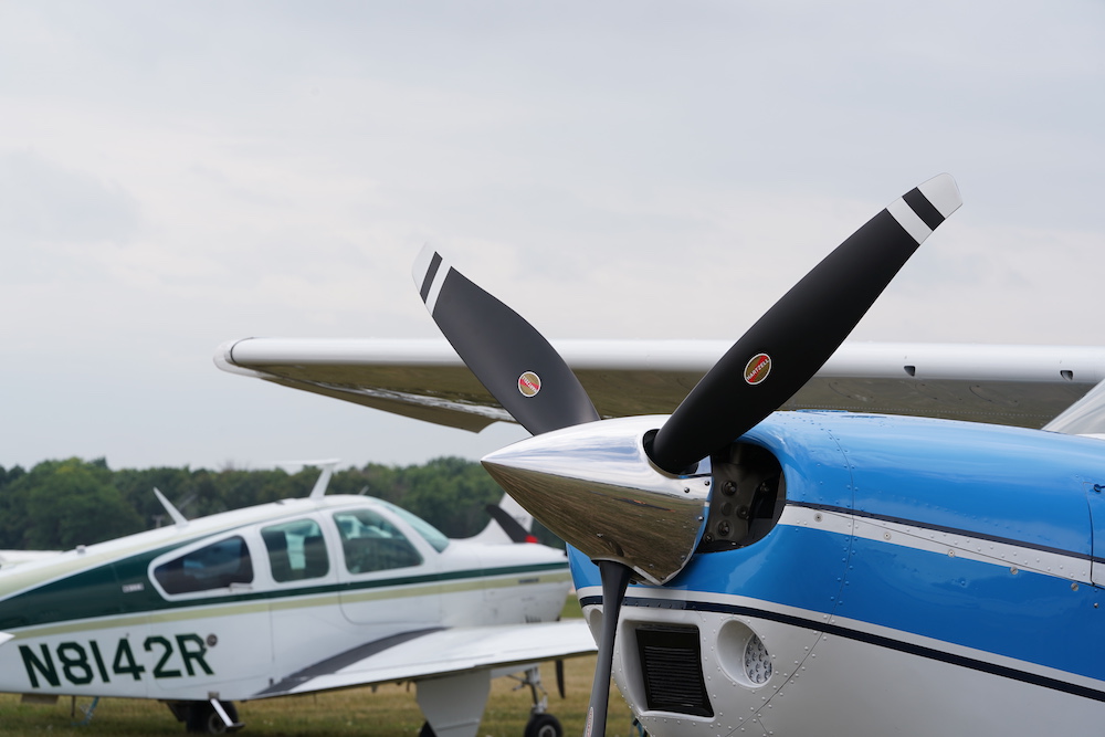 Hartzell propeller at air show