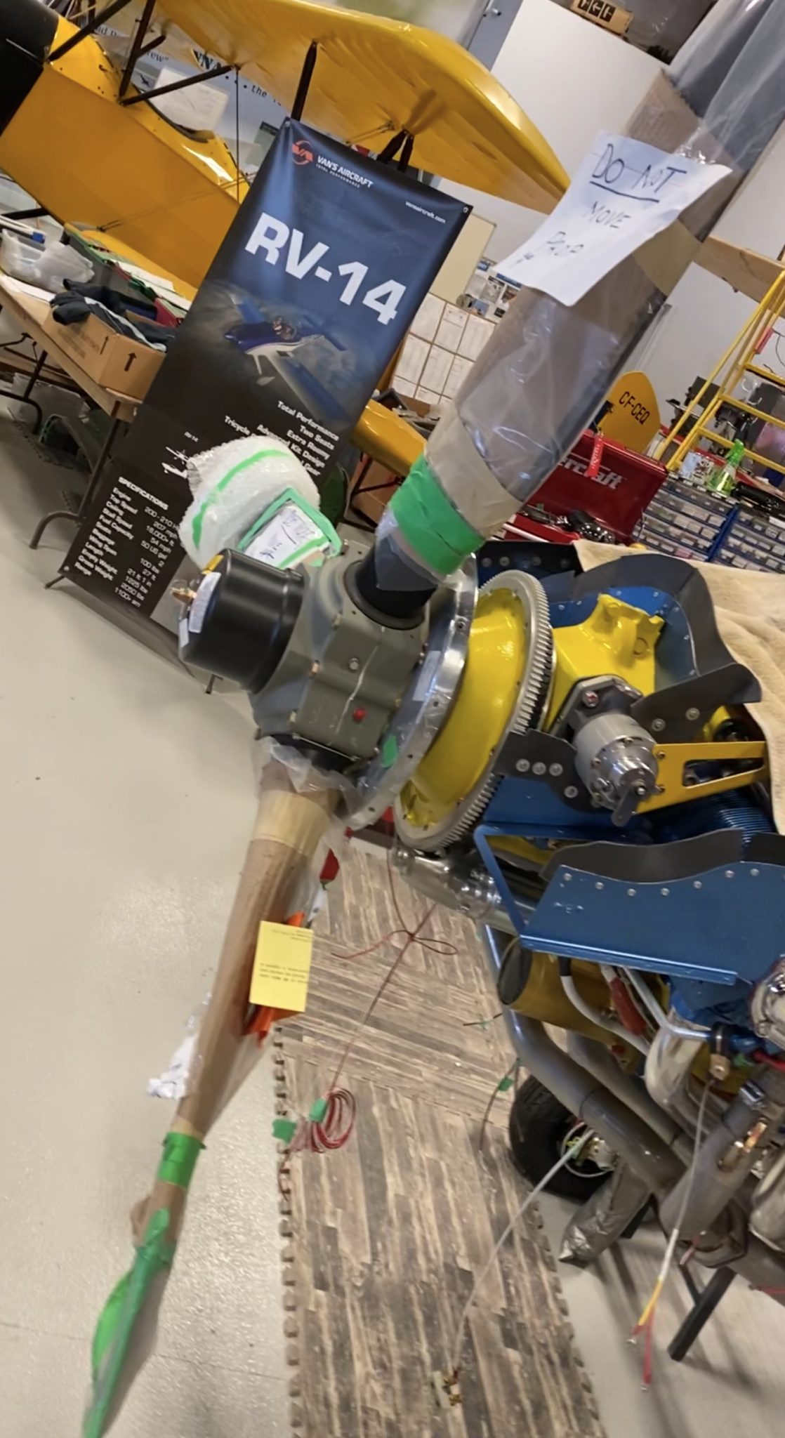 Flight Chops RV14 Build Update Installing the Hartzell Explorer