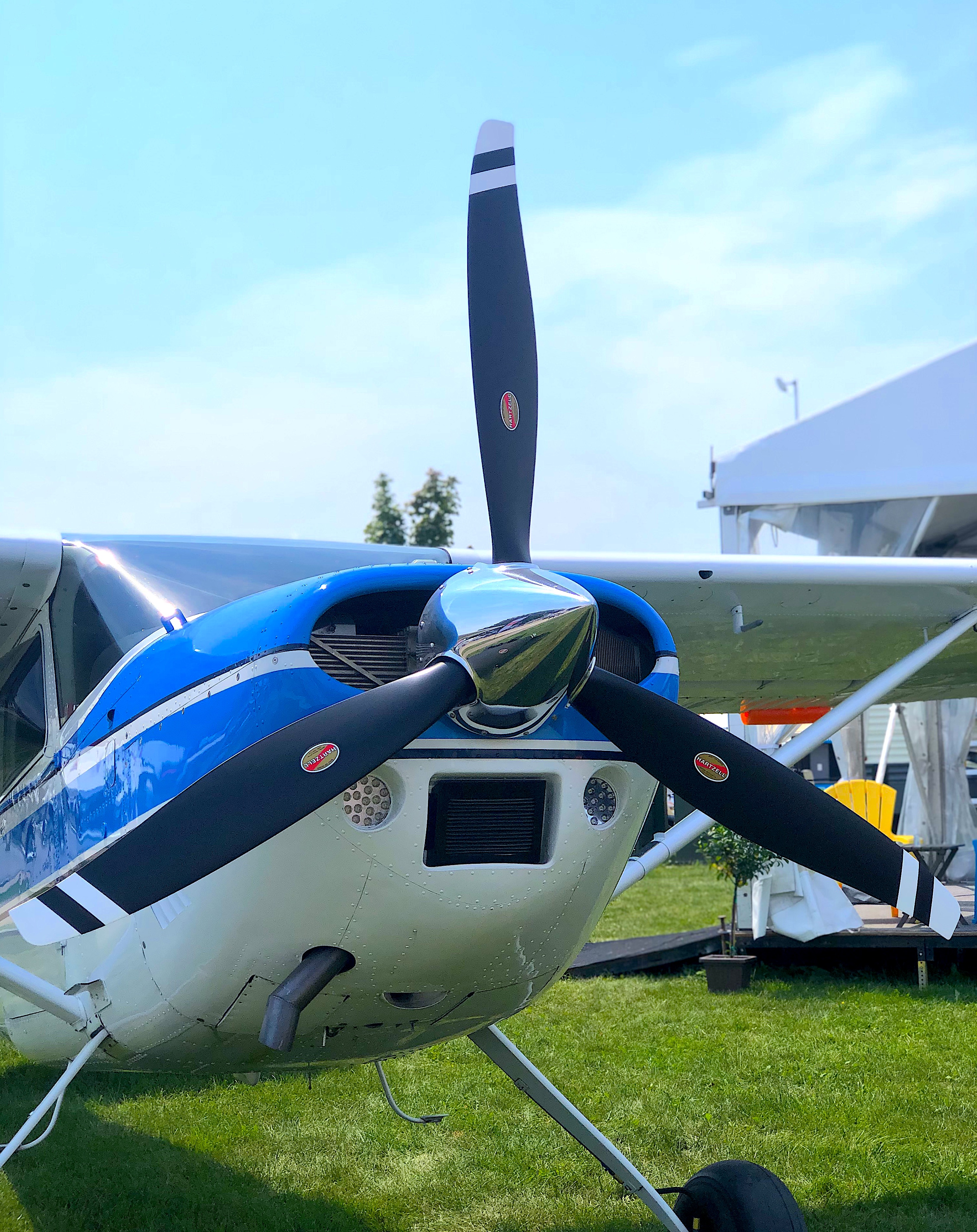 Voyager propeller at Oshkosh 2021