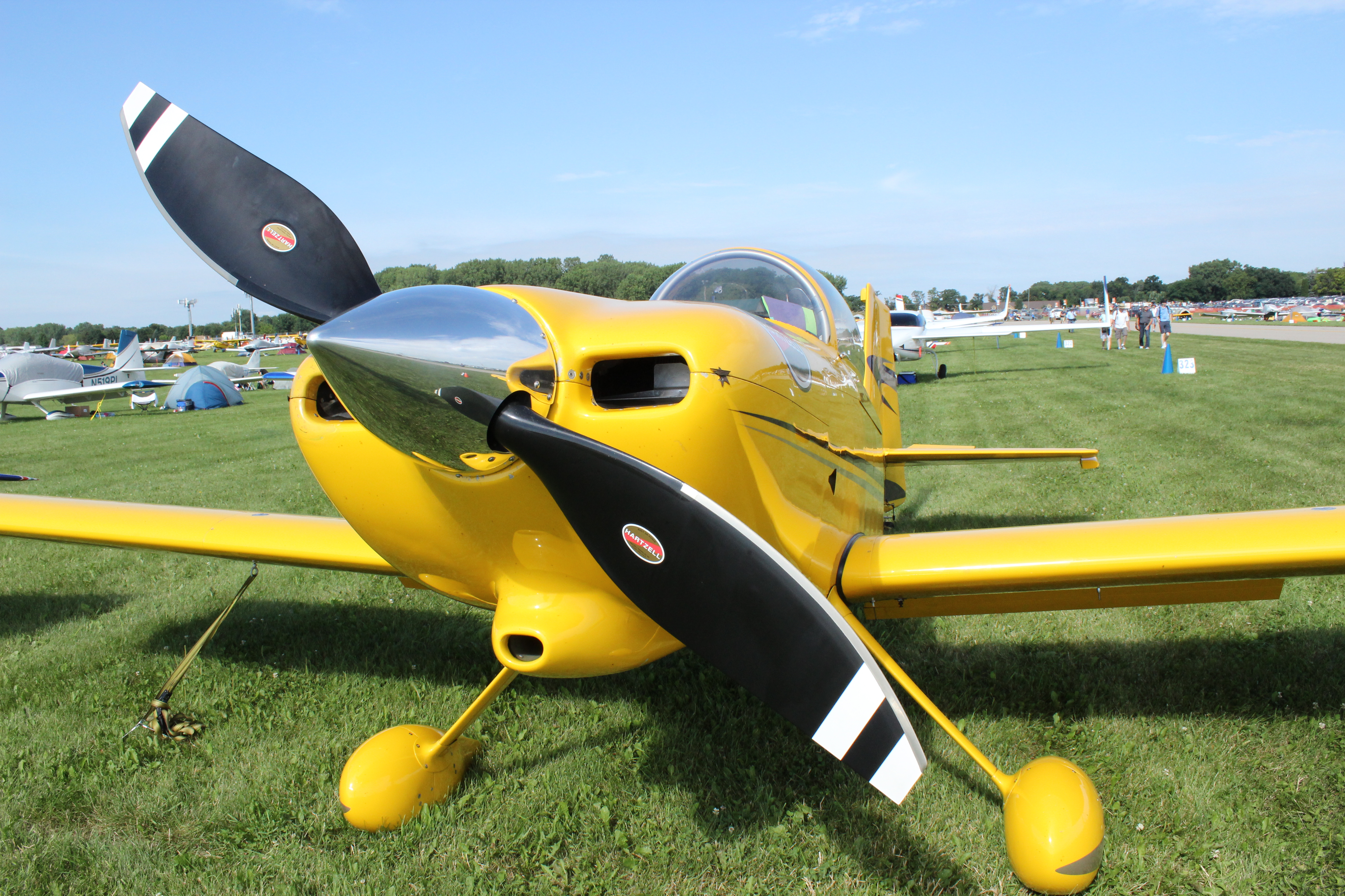 Composite propeller at Oshkosh 2017