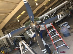 4-blade Hartzell Propeller at IJSC