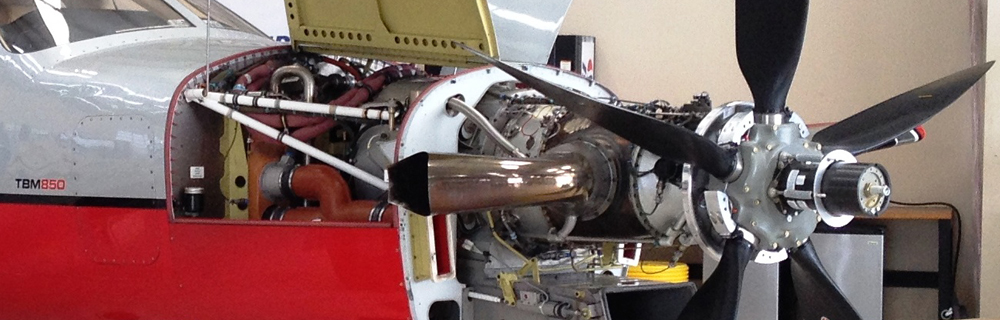 Hartzell Propeller under maintenance